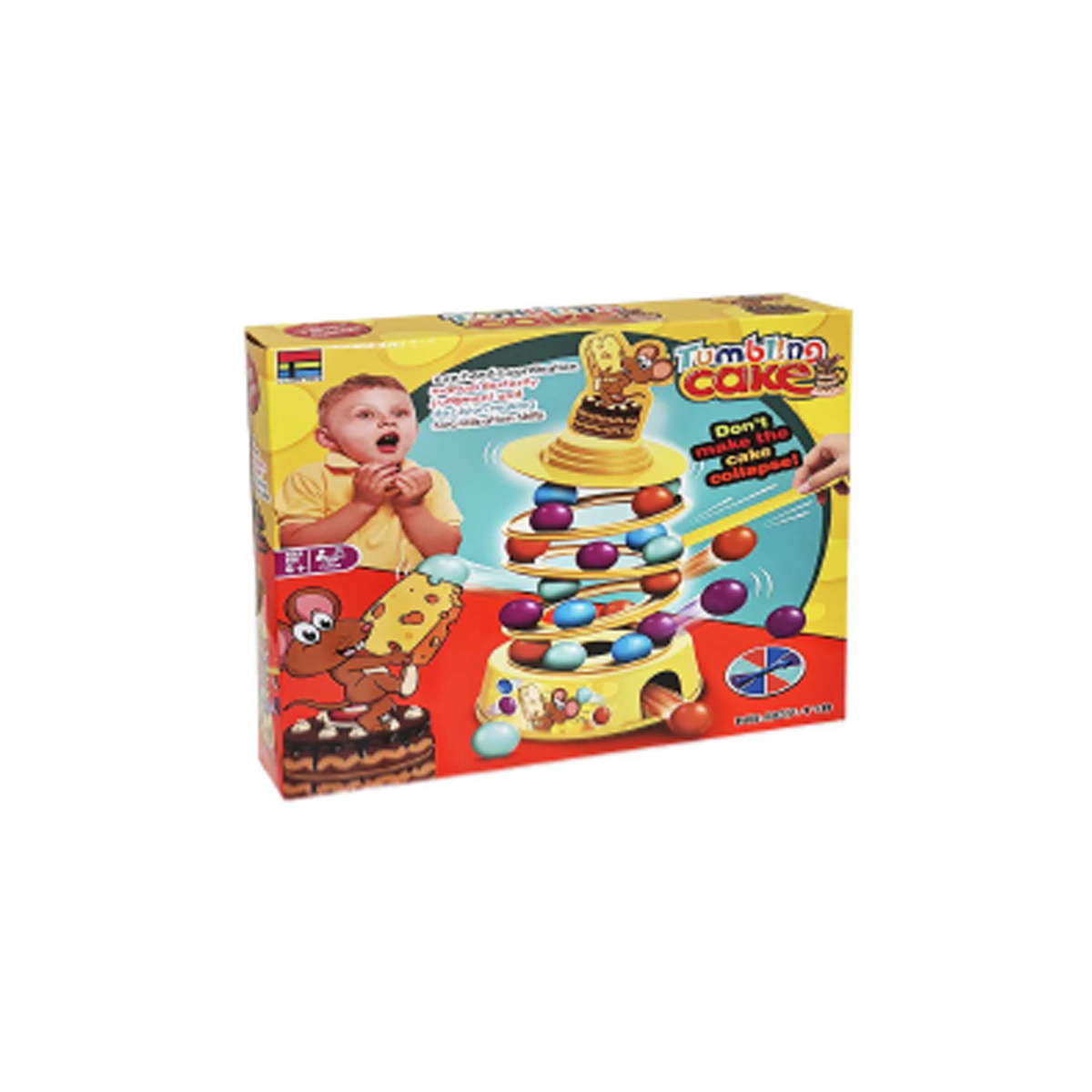 TUMBLING CAKE BOARD GAME