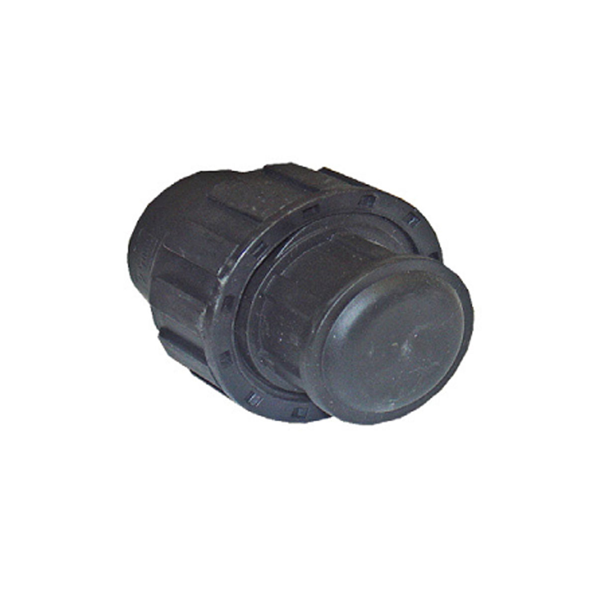 END CAP BLACK PIPE PLASTIC
