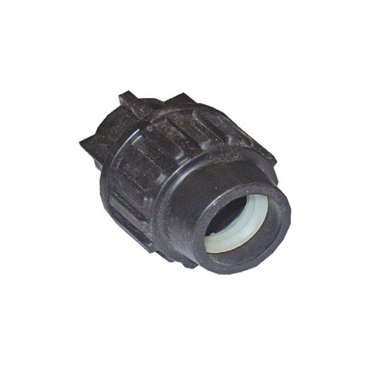 ATAPTOR FEMALE BLACK PIPE PLASTIC