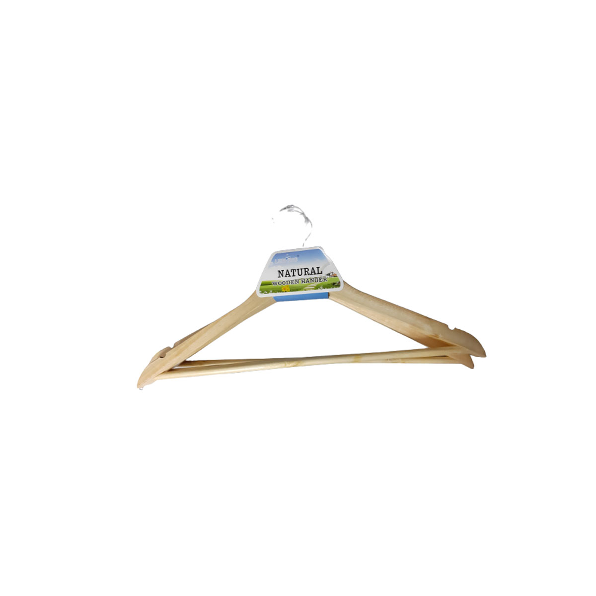 WOODEN HANGER 3 PCS
