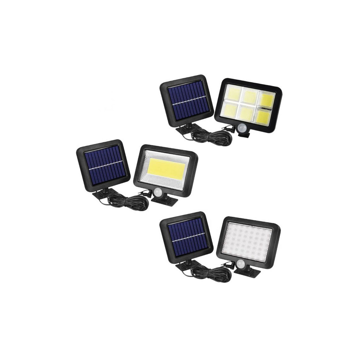 SOLAR FLOOD LIGHT PROJECTOR 600LM XZ-F120 7W WATERPROOF IP65