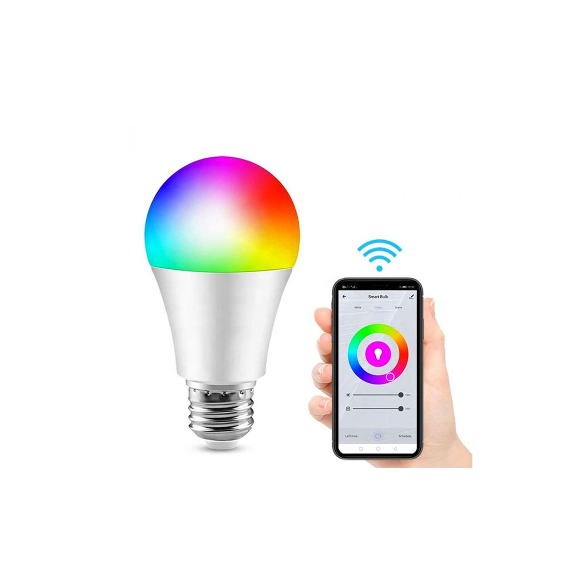 LAMP LED RGB E27 9W 800LM TUNABLE WHITE WI-FI CONTROL