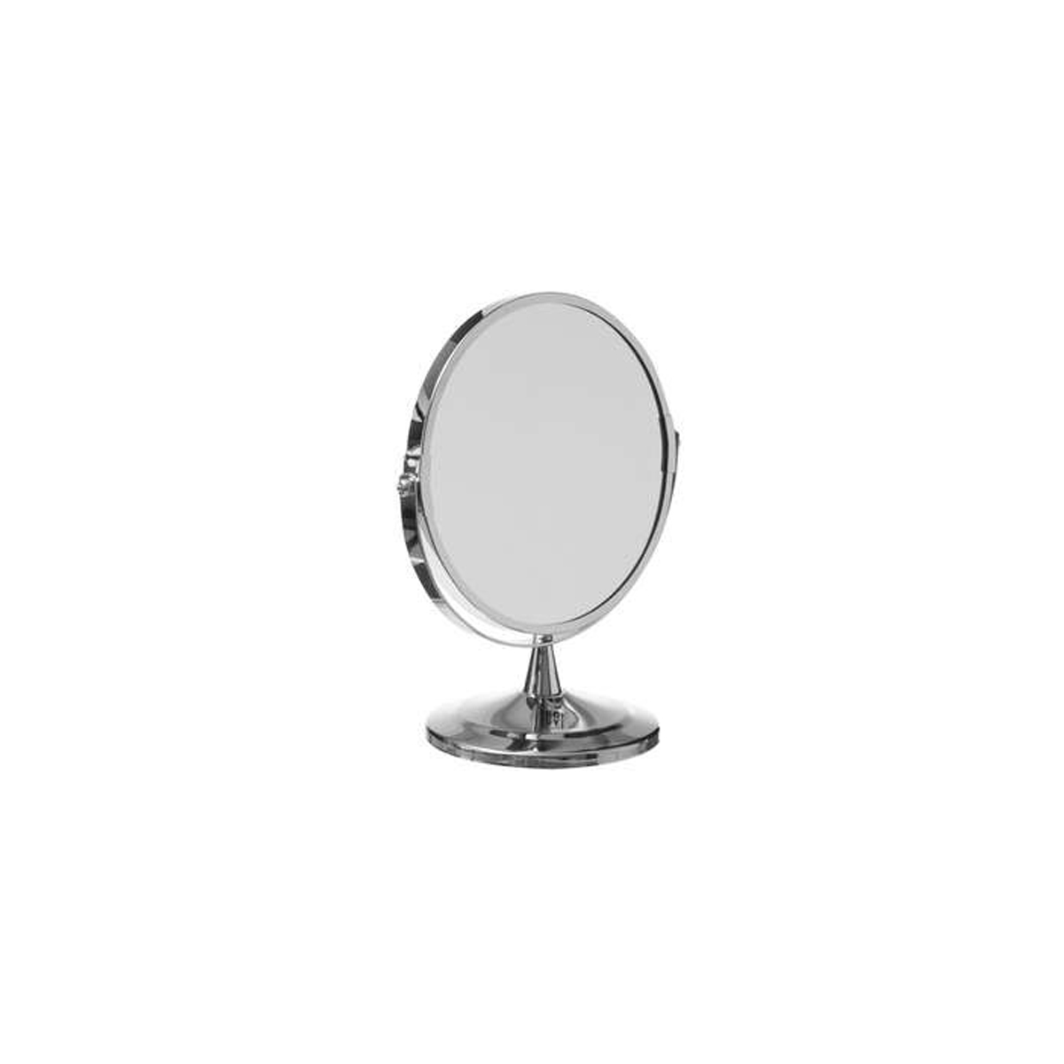 ROUND MIRROR ON BASE D17CM