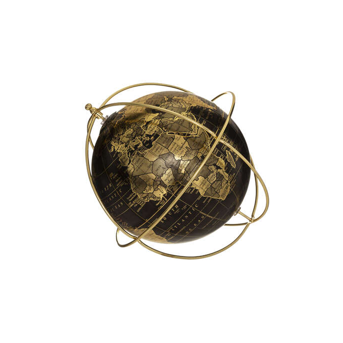 METAL GLOBE 28X26.5X21CM