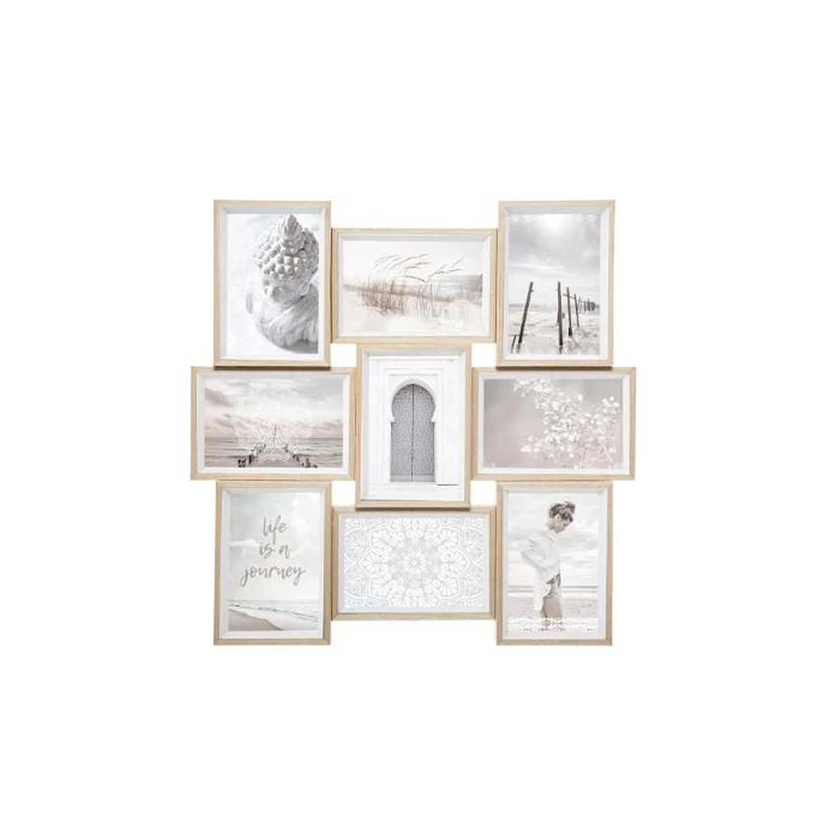 MULTI-PHOTO CABINET NATURAL COLOR