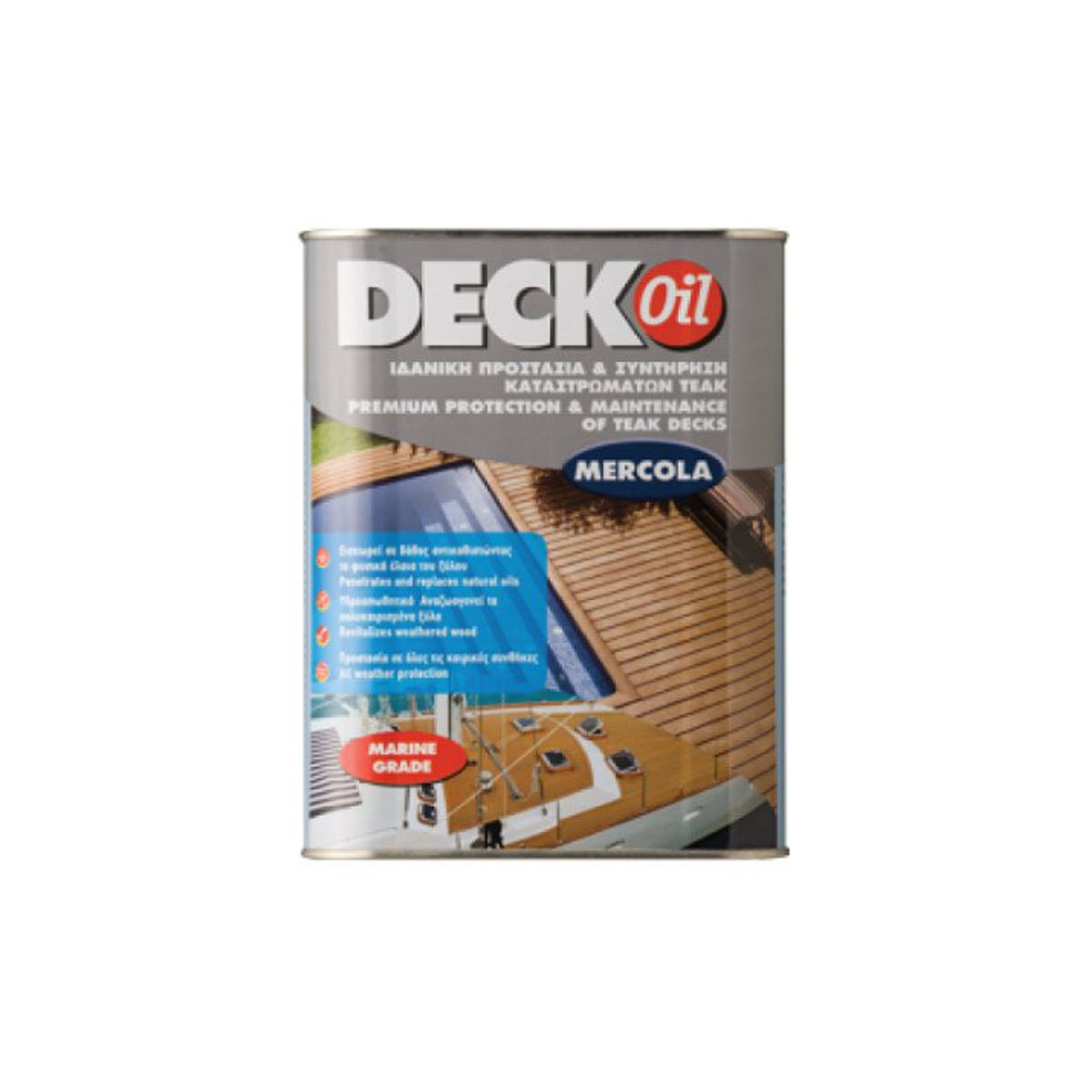 MERCOLA DECK OIL OIL FOR TRANSPARENT WOODEN FLOORS