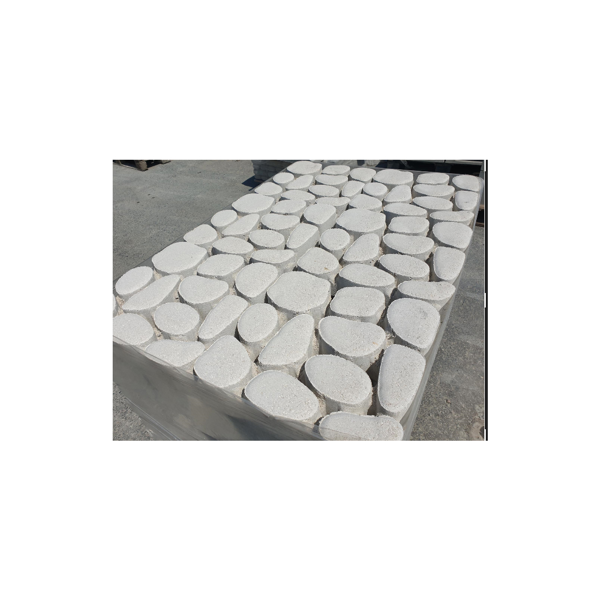 ΠΛΑΚΟΣΤΡΩΤΟ ΒΟΤΣΑΛΩΤΟ 400Χ400Χ80MM ΑΣΠΡΟ