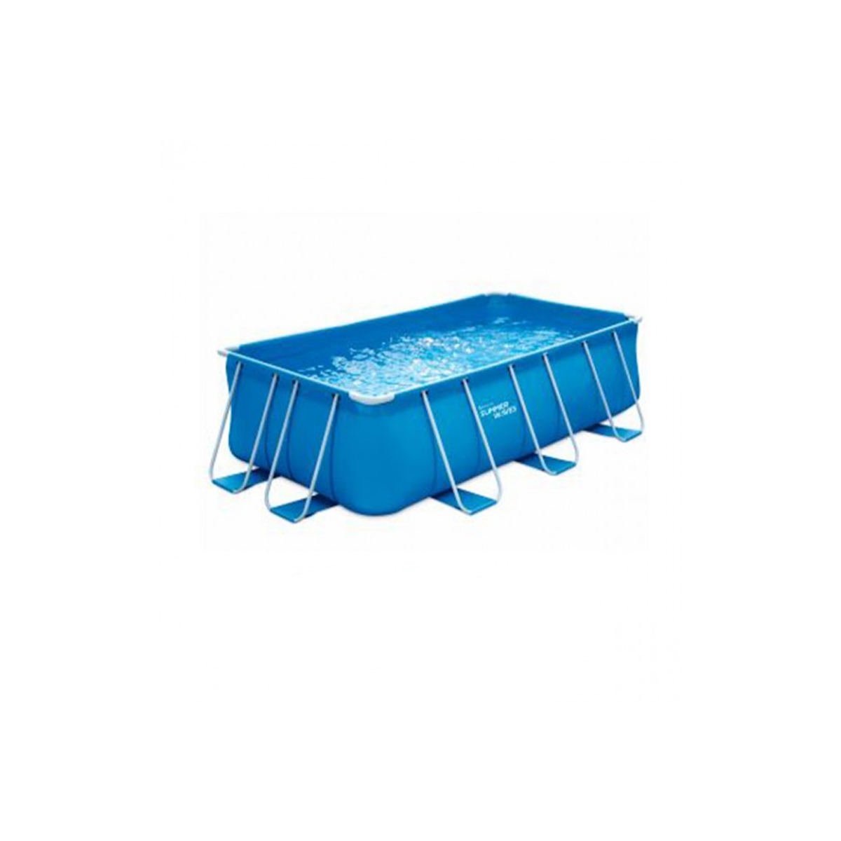 SUMMER WAVES SWIMMING POOL WITH FILTER METAL FRAME