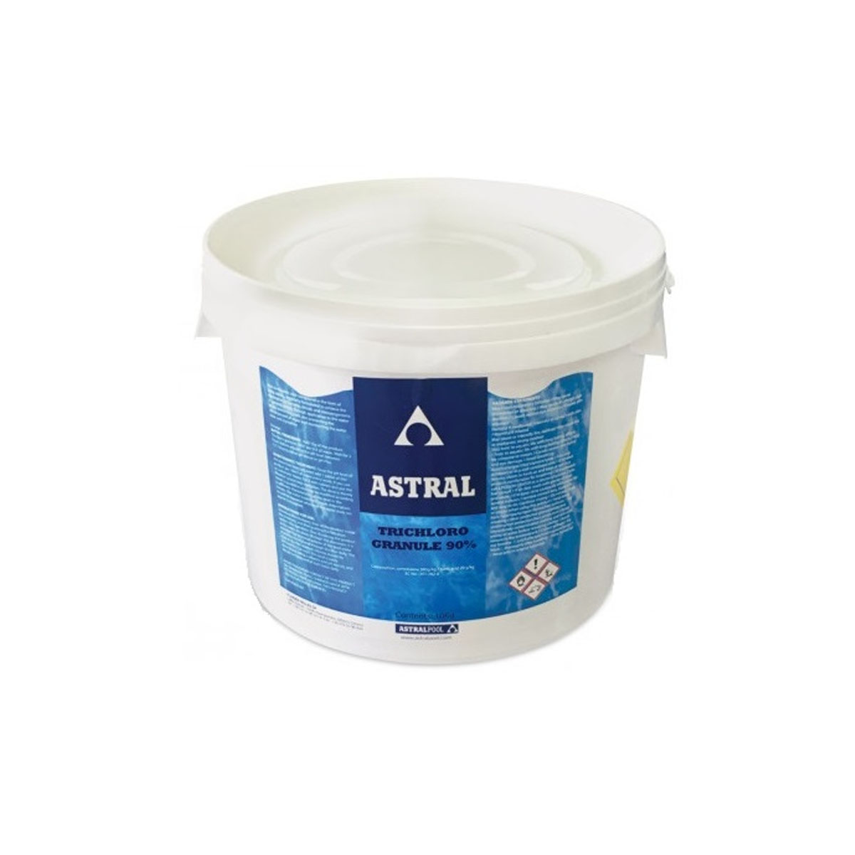 ASTRALPOOL TRICLORO GRANULES CHLORINE GRANULES 90% 10KG