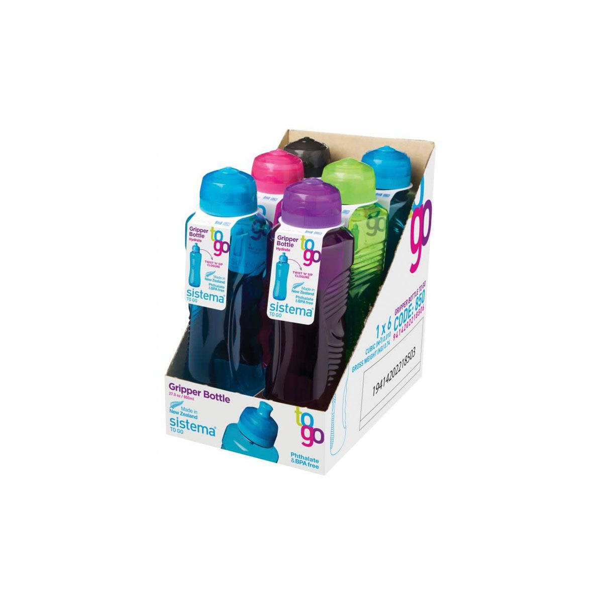 SYSTEMA WATER HERO GRIPPER SIS 850 800ML