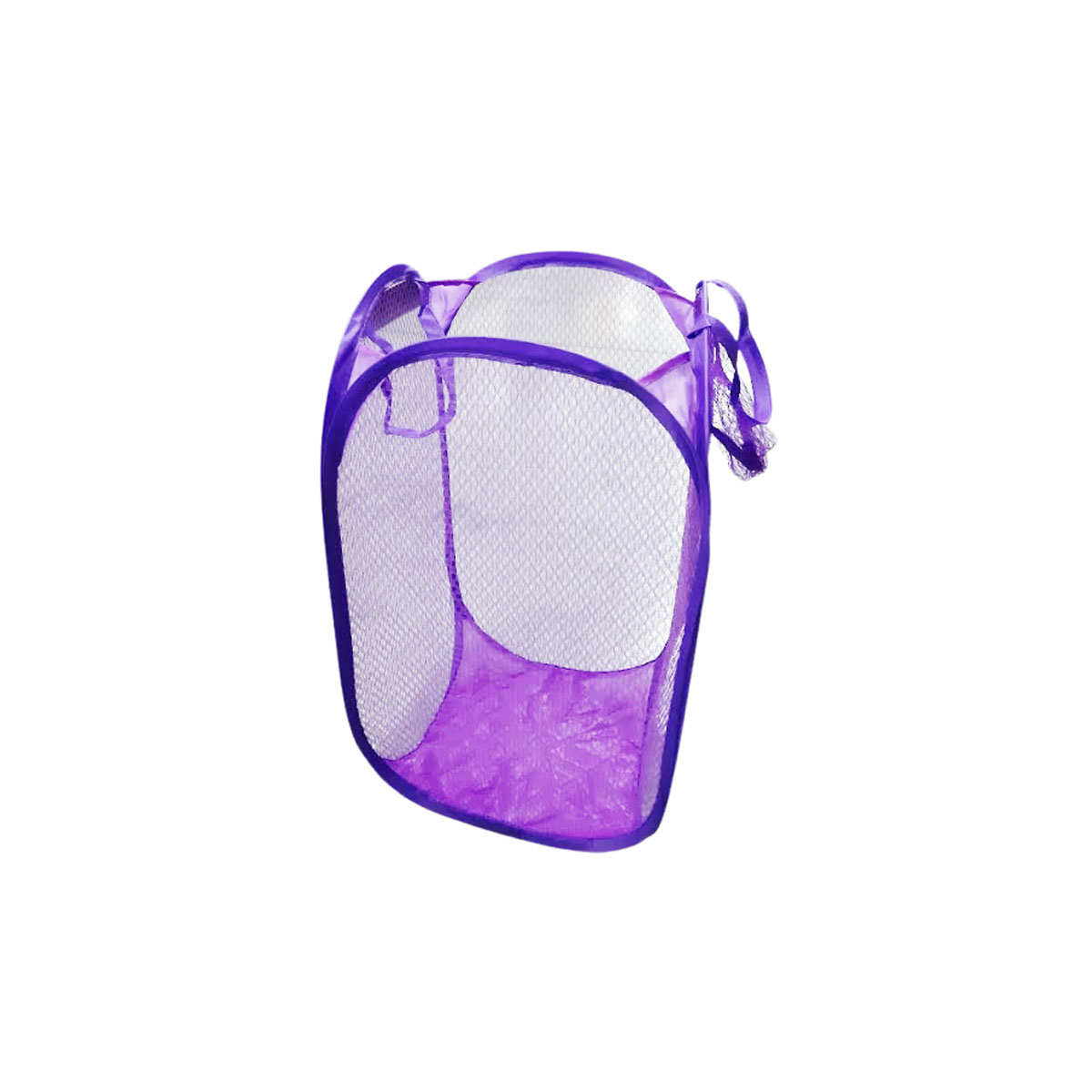 BASKET OF CLOTHES OPEN WITH HANDLES HOME EASY 32Χ52CM