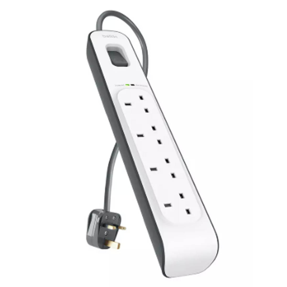 SURGE MULTI-SOCKET WITH 4 SOCKETS 525J CABLE 2M