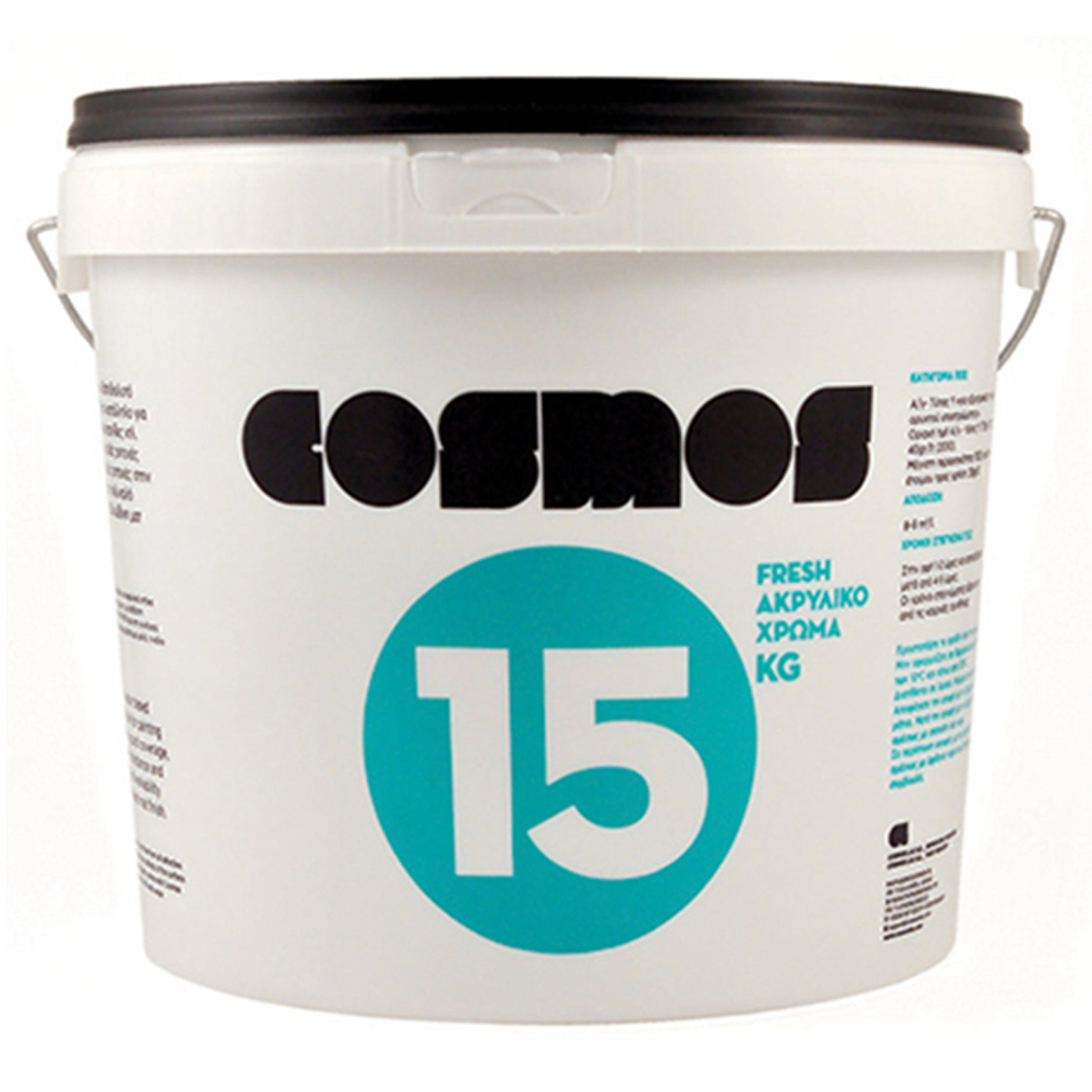 COSMOS ACRYLIC PAINT FRESH EMULSION WHITE 15KG