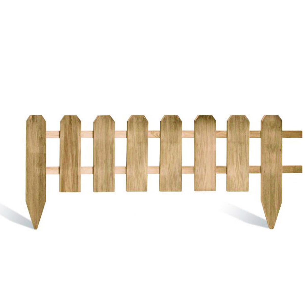 BURGER WOODEN BORDER 120Χ30/45CM PINE