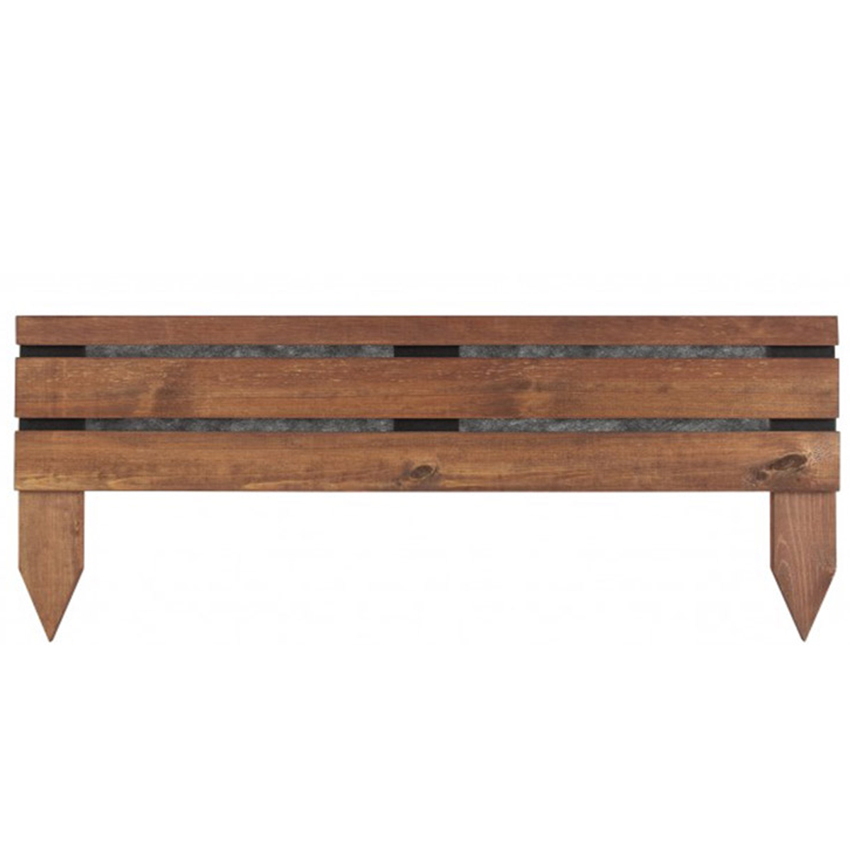 BURGER WOODEN BORDER LIGN Z CL3B 100Χ23/43CM BROWN PINE