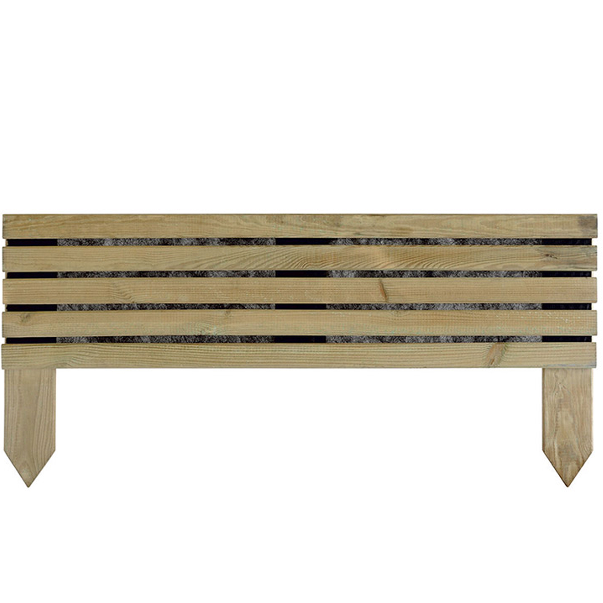 BURGER WOODEN BORDER KÜB 100Χ46CM PINE