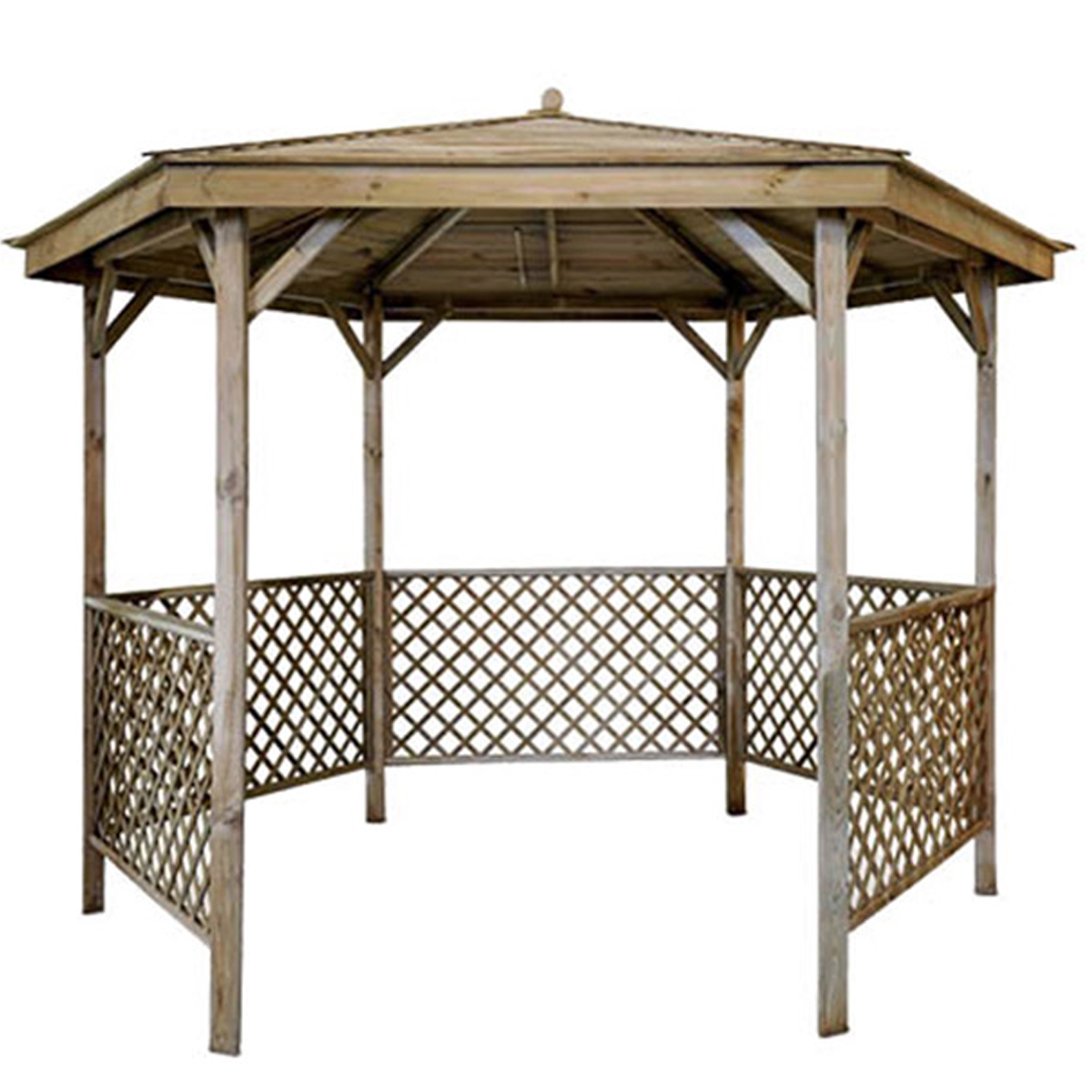 BURGER WOODEN KIOSK LORA