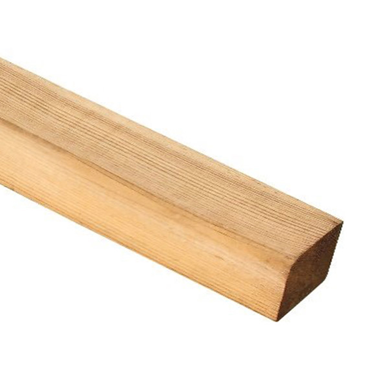 BURGER SUPPORTING WOODEN FENCING POLE 7Χ7Χ1800CM PINE