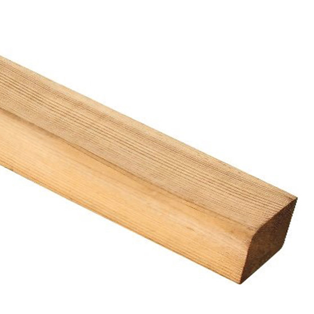 BURGER SUPPORTING WOODEN FENCING POLE 9Χ9Χ200CM PINE