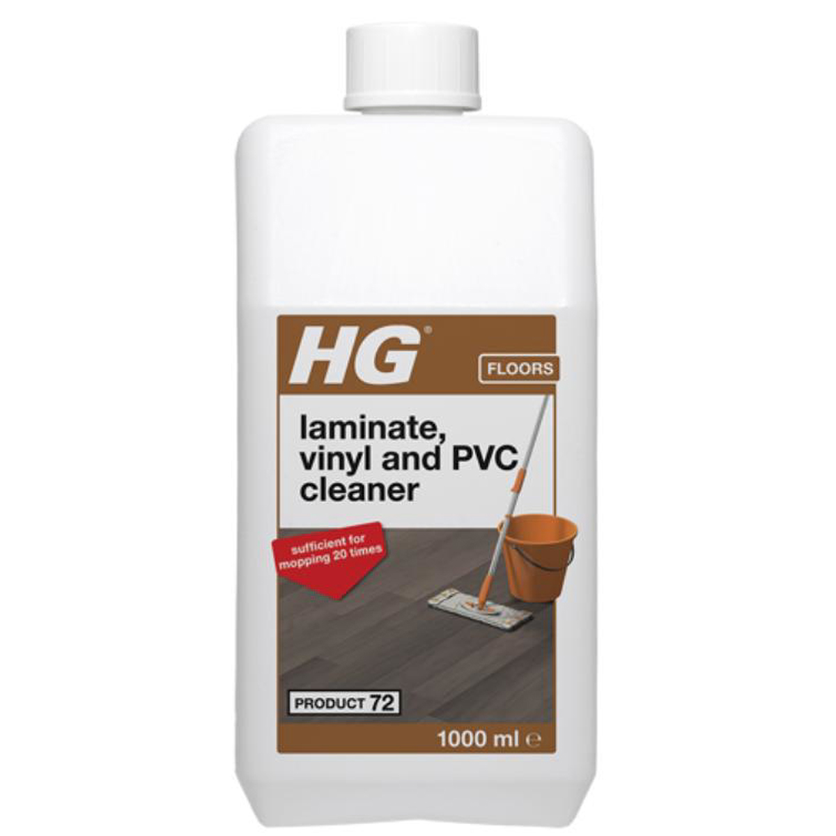 HG DAILY USE CLEANER FOR MAT LAMINATE SURFACES 1L
