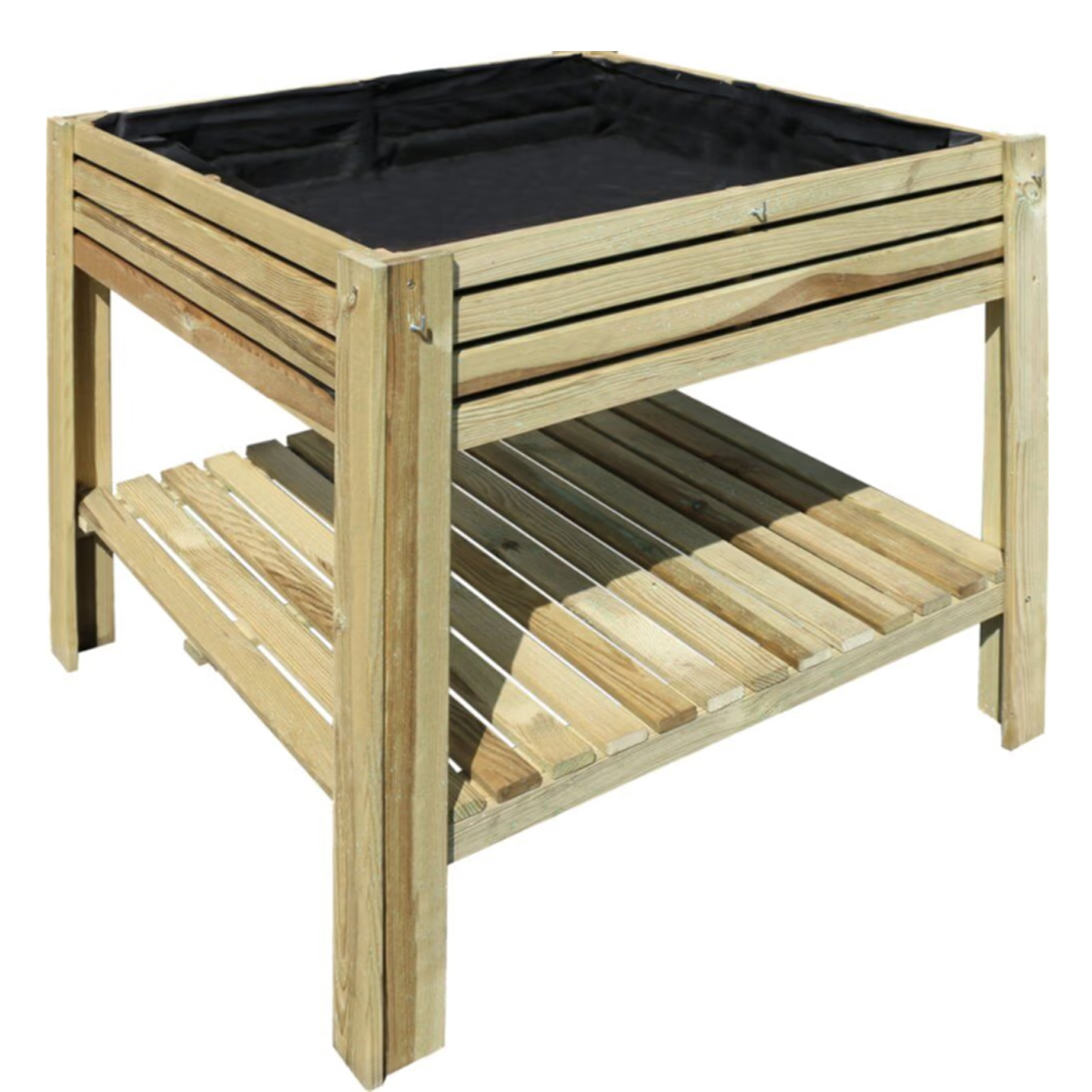 BURGER ΛΑΧΑΝΟΚΗΠΟΣ KUB 1046 ΠΕΥΚΟΣ 80Χ80Χ80CM